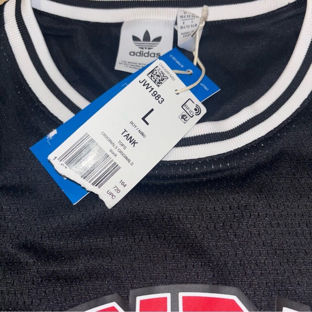 Adidas Youth Jersey Tank Top NWT - Picture 8 of 9